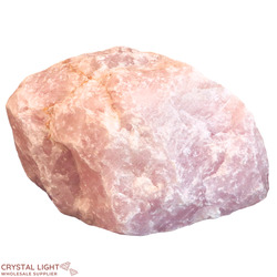 Single Rough Listings: Rose Quartz Rough Large