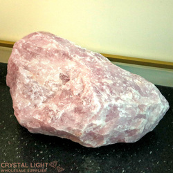 Single Rough Listings: Rose Quartz Rough Large