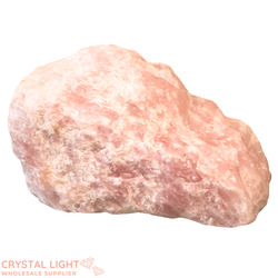 Single Rough Listings: Rose Quartz Rough Large