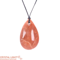 Necklaces: Peach Moonstone Necklace
