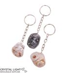 Agate Keychain Lot