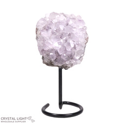 Display Pieces on Stand: Amethyst Druse on Stand