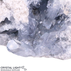 Single Druse Pieces: Celestite Druse