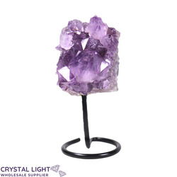 Display Pieces on Stand: Amethyst Druse on Stand
