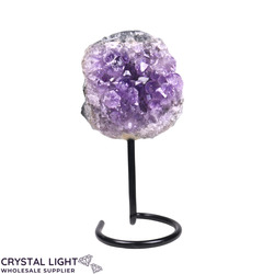 Display Pieces on Stand: Amethyst Druse on Stand