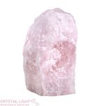 Rose Quartz Rough Cut Base