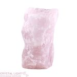 Rose Quartz Rough Cut Base