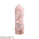 Brecciated Pink Agate Polished Point