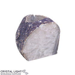 Candle Holders: Agate Candle Holder (Single)