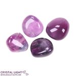 Purple Fluorite Tumble Lot (A-Grade)