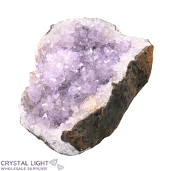 Auctions: Amethyst Druse with Flower (AUCTION)