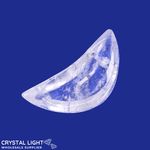 Clear Quartz Crescent Dish (Single)