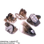 Smokey Quartz Cluster Lot