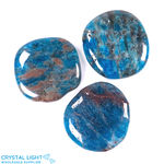 Blue Apatite Flatstone Lot