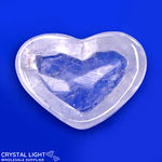 Clear Quartz Heart Dish (Single)