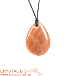 Necklaces: Peach Moonstone Necklace