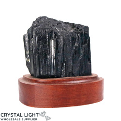 Display Pieces on Stand: Black tourmaline on Stand