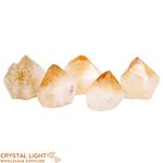 Citrine Cut Base Point Lot