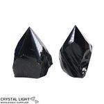 Black Obsidian Cut Base Point Lot