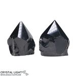 Black Obsidian Cut Base Point Lot