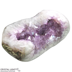 Single Druse Pieces: Amethyst Polished Druse
