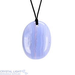 Necklaces: Blue Lace Agate Necklace