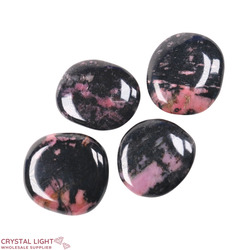 Flatstone Individuals and Lots: Rhodonite Flatstone Lot