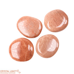 Flatstone Individuals and Lots: Peach Moonstone Flatstone Lot