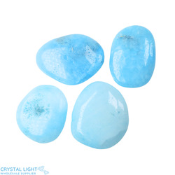 Flatstone Individuals and Lots: Blue Aragonite Flatstone Lot