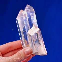 Individual Natural Points: Quartz Natural Twin Point