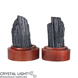 Display Pieces on Stand: Black Tourmaline on Stand Lot