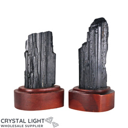 Display Pieces on Stand: Black Tourmaline on Stand Lot