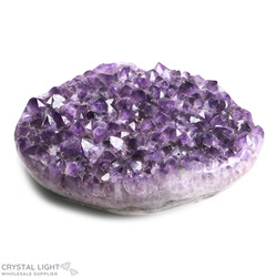 Single Druse Pieces: Amethyst Polished Druse