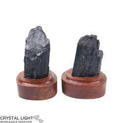 Display Pieces on Stand: Black Tourmaline on Stand Lot