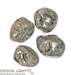 Tumble Lots: Pyrite Large Tumble Lot