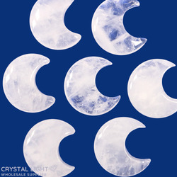 Other Shapes: Clear Quartz Crescent