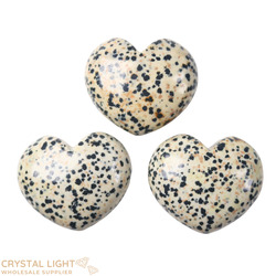 Hearts: Dalmation Jasper Puff Heart