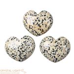 Dalmation Jasper Puff Heart