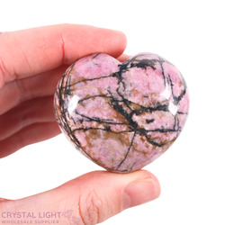 Hearts: Rhodonite Puff Heart