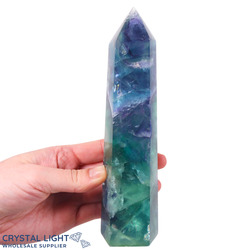 Single Point Listings: Rainbow Fluorite Large Point