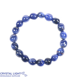 Tumble Bead Bracelets: Sodalite Tumble Bracelet