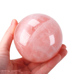 Spheres: Rose Quartz Sphere /73mm