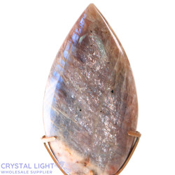 Display Pieces on Stand: Moonstone Drop on Stand