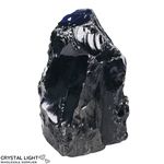 Black Obsidian Rough Cut Base