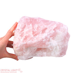 Single Rough Listings: Rose Quartz Rough Piece