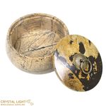 Picture Jasper Bowl with Lid