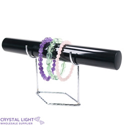 Display Pieces on Stand: Black Obsidian Jewellery Display