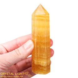Single Point Listings: Yellow Fluorite Point