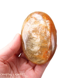Soapstones & Palmstones Single Listings: Golden Mica Palmstone