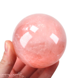 Spheres: Rose Quartz Sphere /65mm